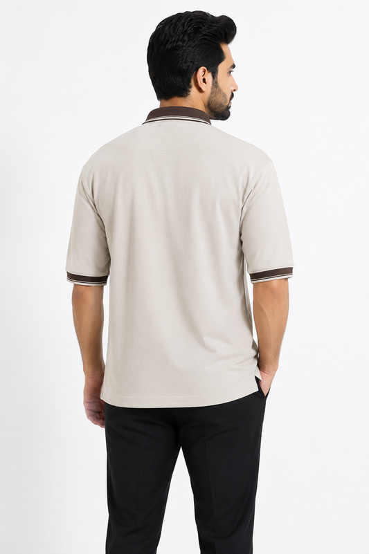 Scuba Collar Polo Shirt